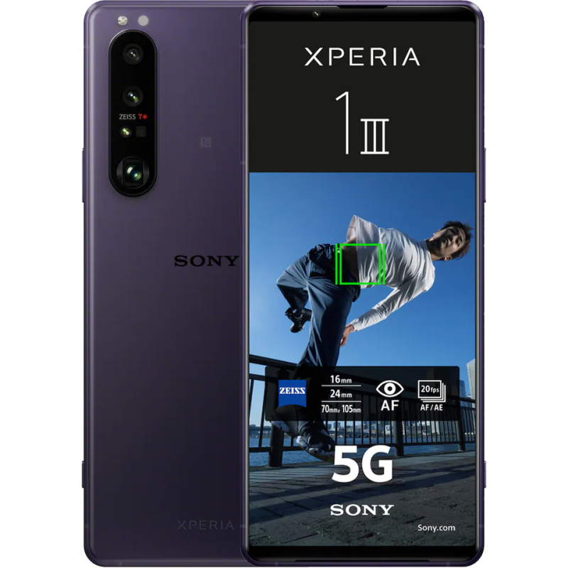 Sony Xperia 1 III XQ-BC72 Dual SIM 12GB RAM 512GB 5G (Purple)