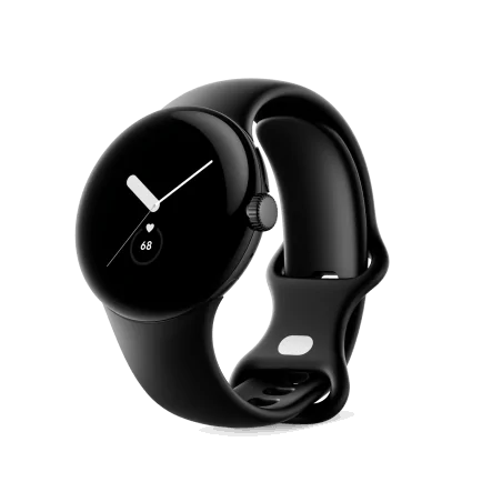 Google Pixel Watch Bluetooth/WiFi (boîtier noir mat avec bande