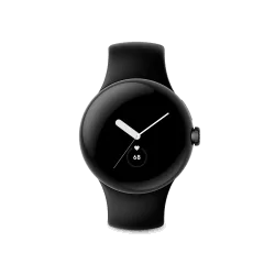 Google Pixel Watch Bluetooth/WiFi (boîtier noir mat avec bande