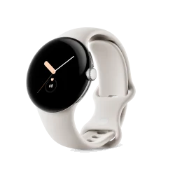 Google Pixel Watch Bluetooth/WiFi (caixa prateada polida com