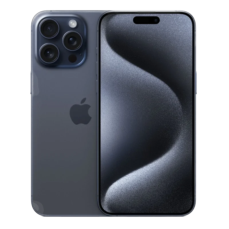 Apple iPhone 15 Pro Max Dual Sim 256GB 5G (Blue Titanium) HK