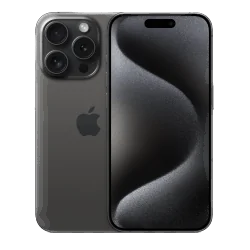 Apple iPhone 15 Pro Dual Sim 128 GB 5G (Schwarz-Titan) HK Spec