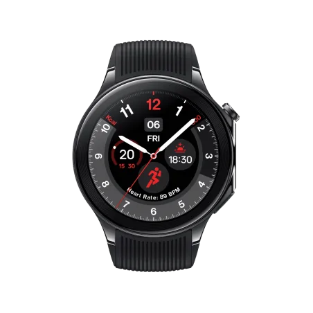 OnePlus Watch 2 Bluetooth (Schwarzer Stahl)