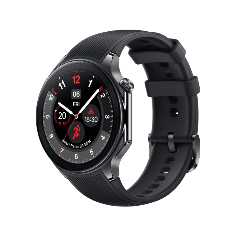 OnePlus Watch 2 Bluetooth (acciaio nero)