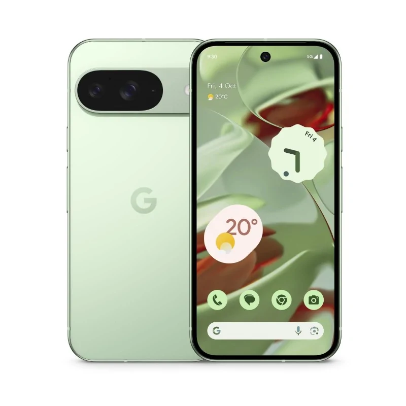 Google Pixel 9 Single Sim + eSim 128 GB 5G (Wintergreen) en