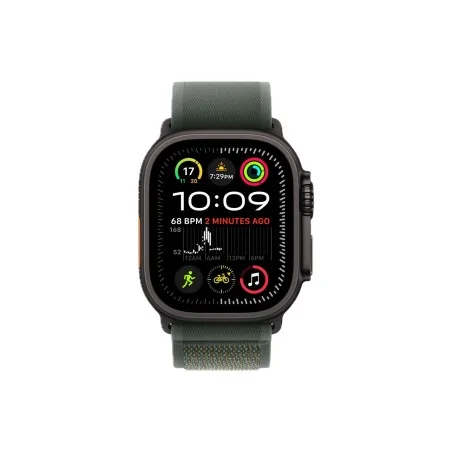 Apple Watch Ultra 2 GPS + Cellulaire 49 mm Noir Titane Vert