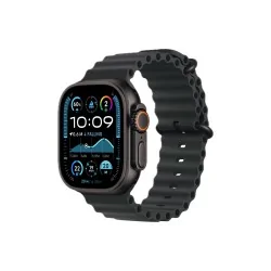Apple Watch Ultra 2 GPS + Cellulaire 49 mm Bracelet Noir Titane
