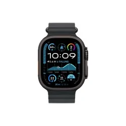 Apple Watch Ultra 2 GPS + Cellulaire 49 mm Bracelet Noir Titane