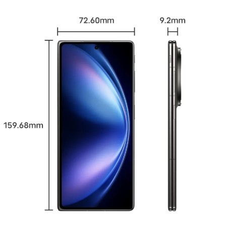 Vivo X Fold 5 Black, Ultra Thin & Reliable