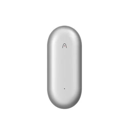 Plaud NotePin AI Voice Recorder in Lunar Silver