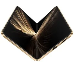 Honor Magic V5 Dourado - Tecnologia Avançada