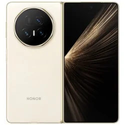 Honor Magic V5 branco com tela grande e desempenho superior