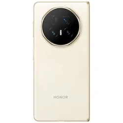 Honor Magic V5 branco com tela grande e desempenho superior