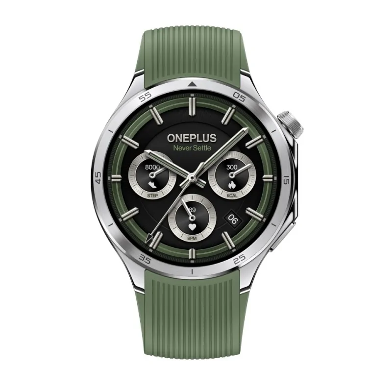 OnePlus Watch 3 w kolorze Emerald Titanium