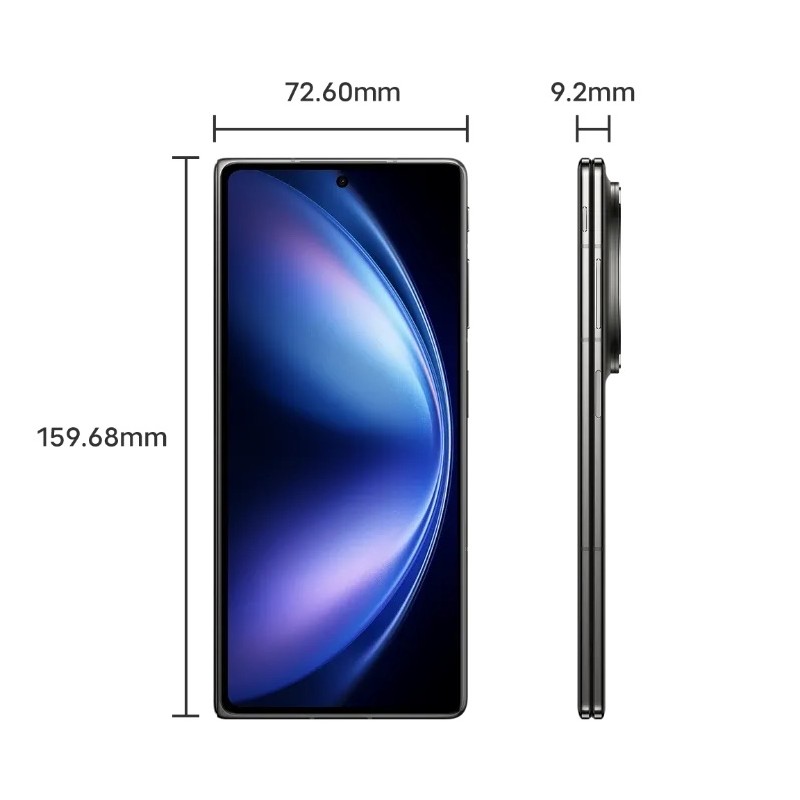 Vivo X Fold 5 com câmera Zeiss e tela dobrável