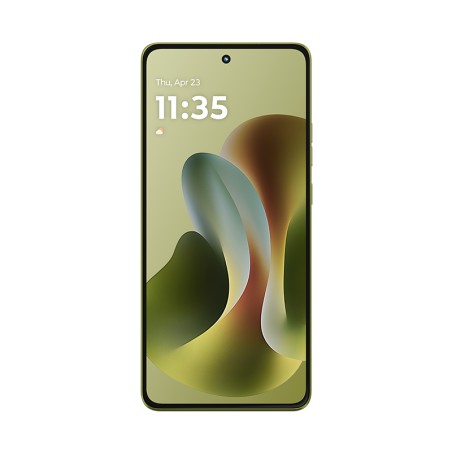 Motorola G100 Pro en color verde con pantalla pOLED