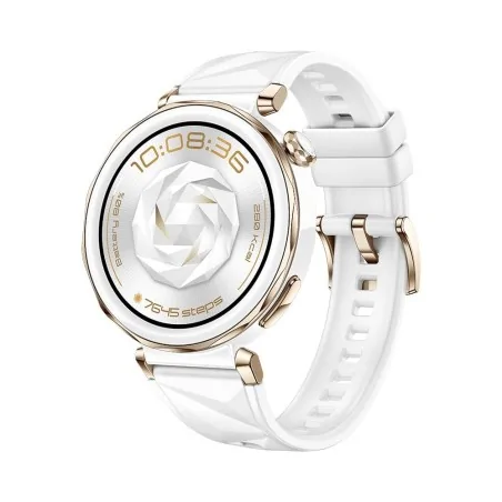 Huawei Watch GT 5 Pro 42 mm Blanc Glacier, design haut de gamme