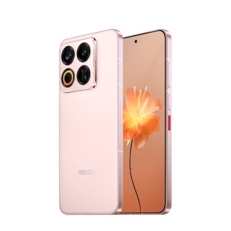 Meizu 22 Rose Smartphone avec Caméra Quadruple
